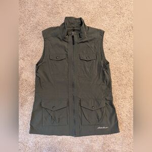 Eddie Bauer Travex Atlas Vest in Green Size Medium
